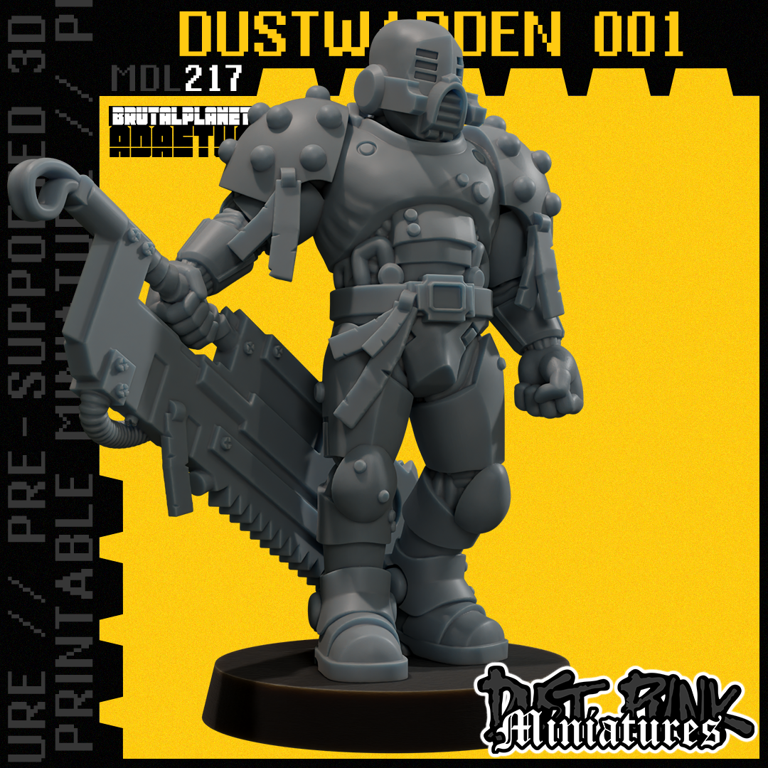 MDL217 DUSTWARDEN 001 [PRE-SUPPORTED]